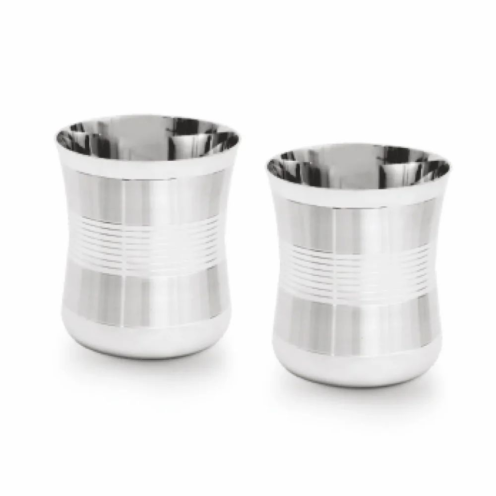 St. Steel Glasses Damroo Shaped
