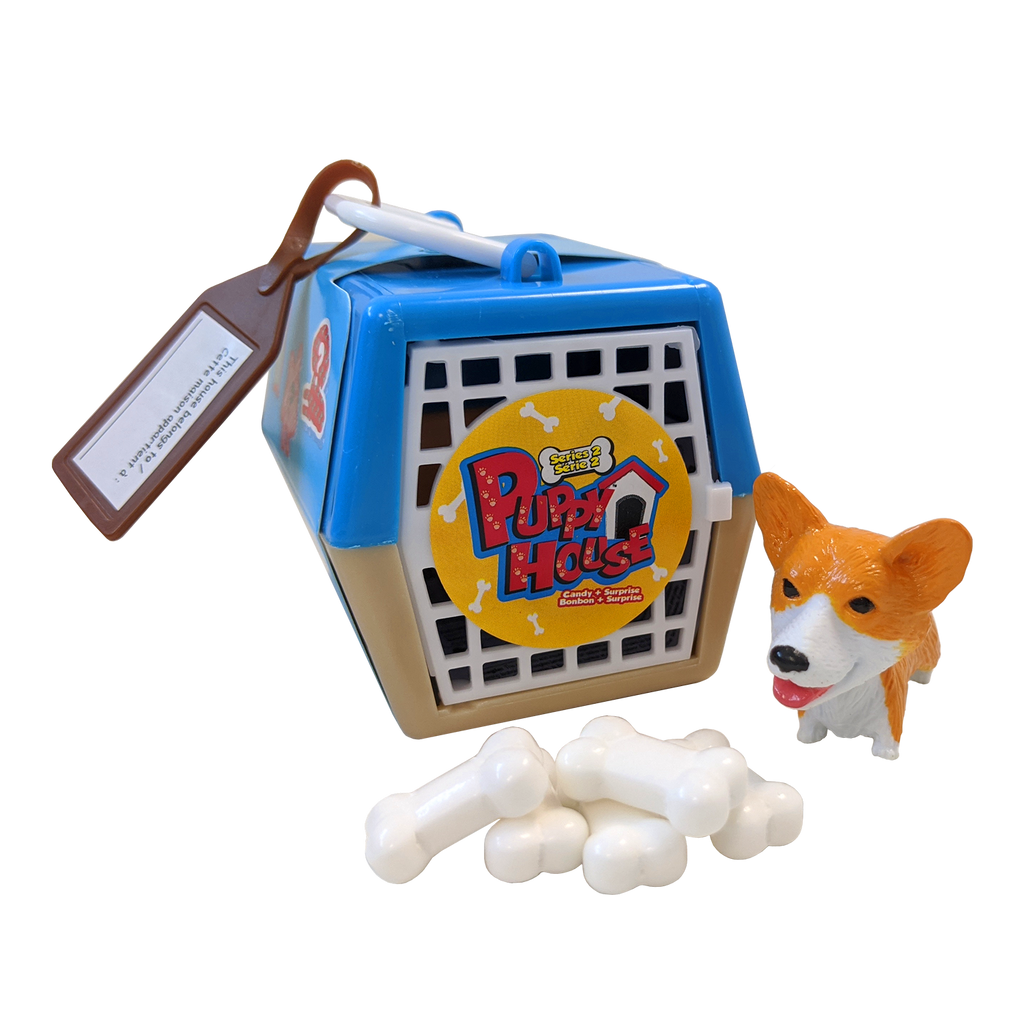 Toy Candy Puppy House 12-pk