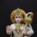 Hanuman Ji Metallic Stone Decorated