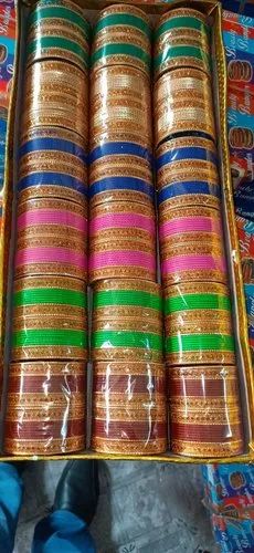 Designer Metal Bangles 24-pk