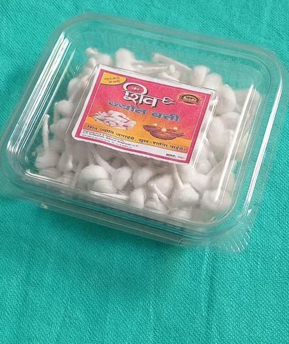Cotton Jyote White Round Jumbo Pkts.