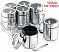 Stainless Steel Cannister Set Of 7