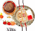 Fancy Rakhi In A Plastic Dibbi