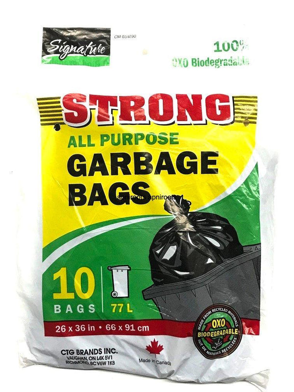 Garbage Bags 10-pk