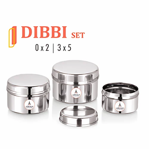 St. Steel Ghee Dibbi