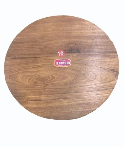 High Quality Teak Wood Chakla 10"