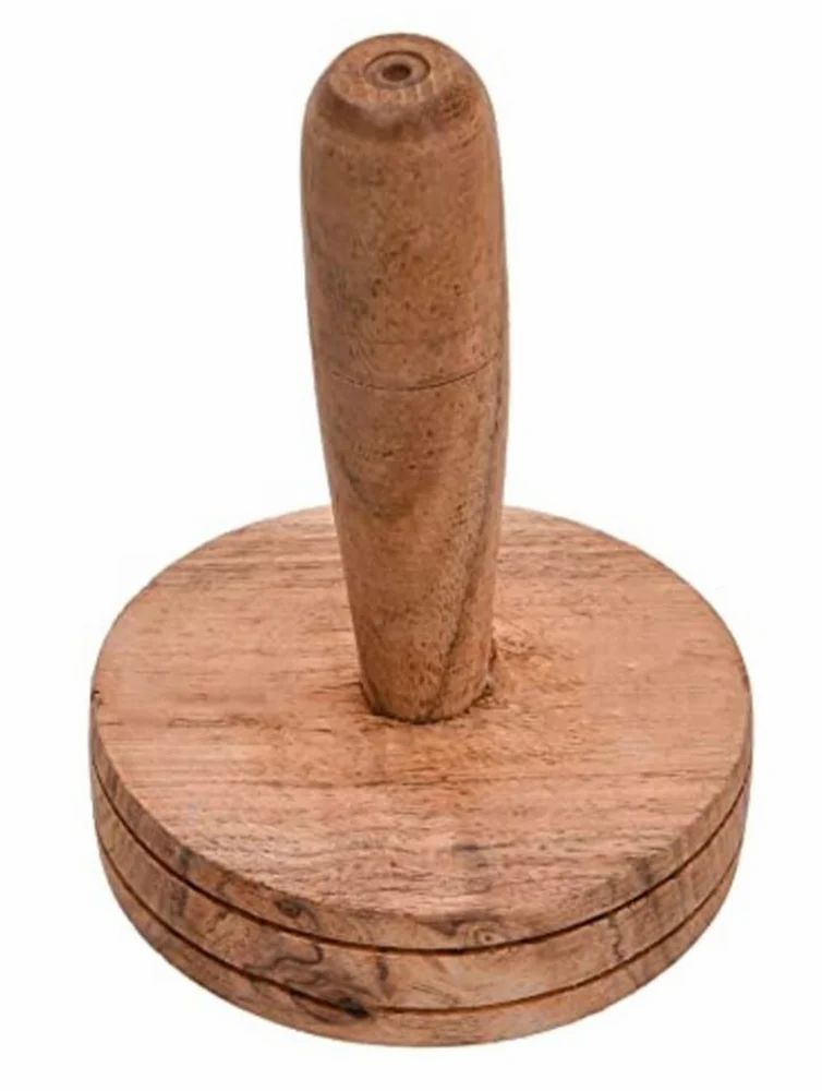 Wooden Parontha Presser H/D Thick Big Size