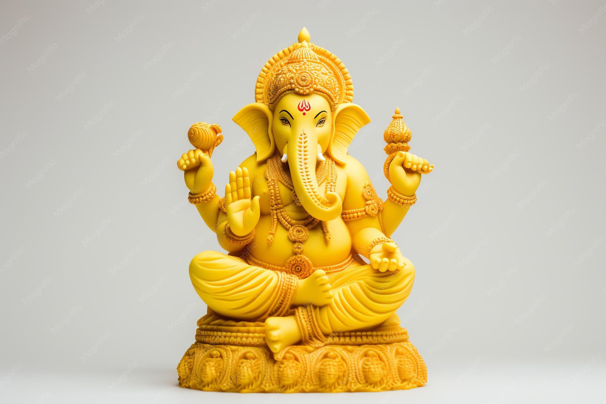Ganesh Ji Med. Yellow